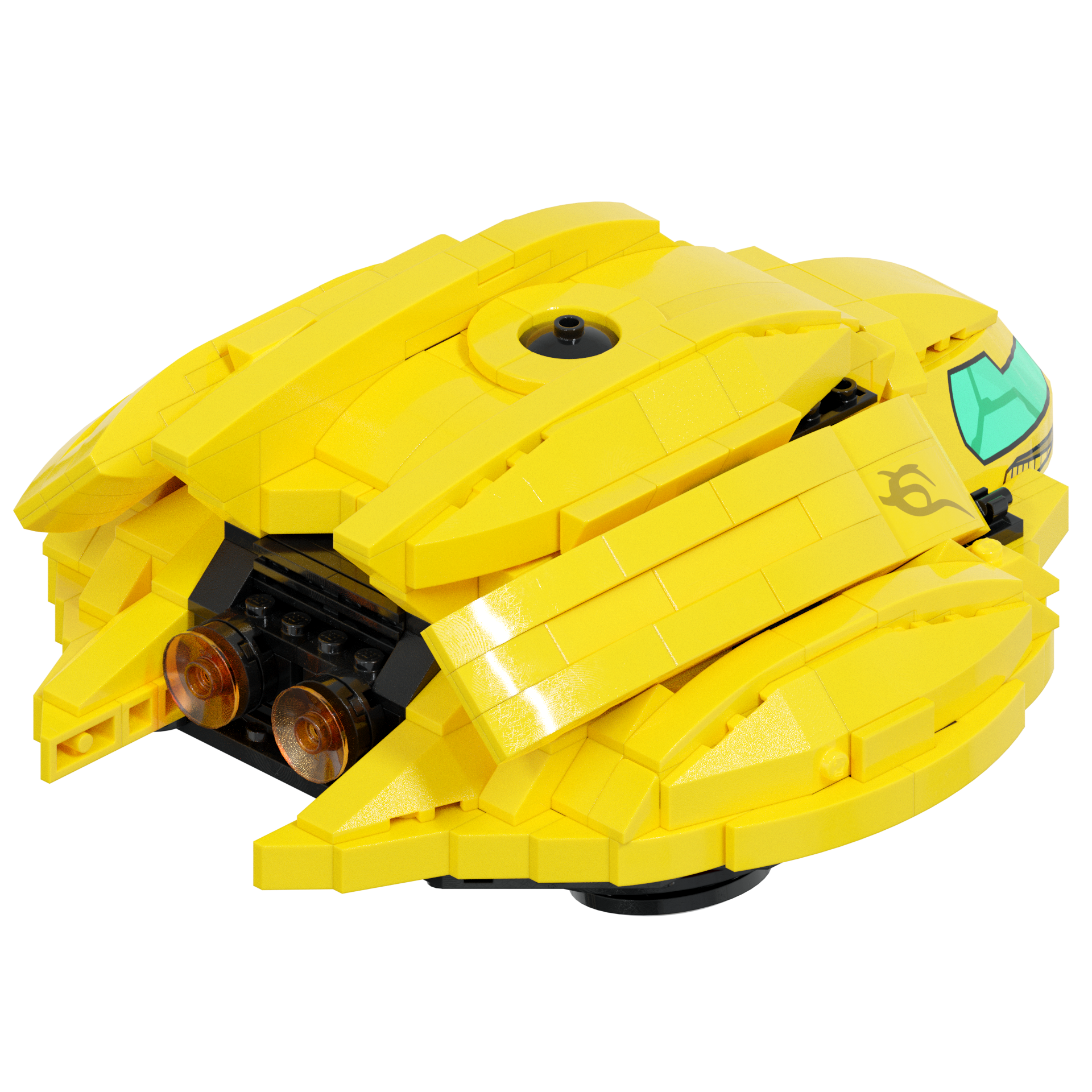 afskaffe væsentligt Bering strædet LEGO Samus Aran's Gunship Instructions - ky-e bricks