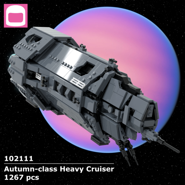 LEGO Autumn-class Heavy Cruiser Instructions / ky-e bricks