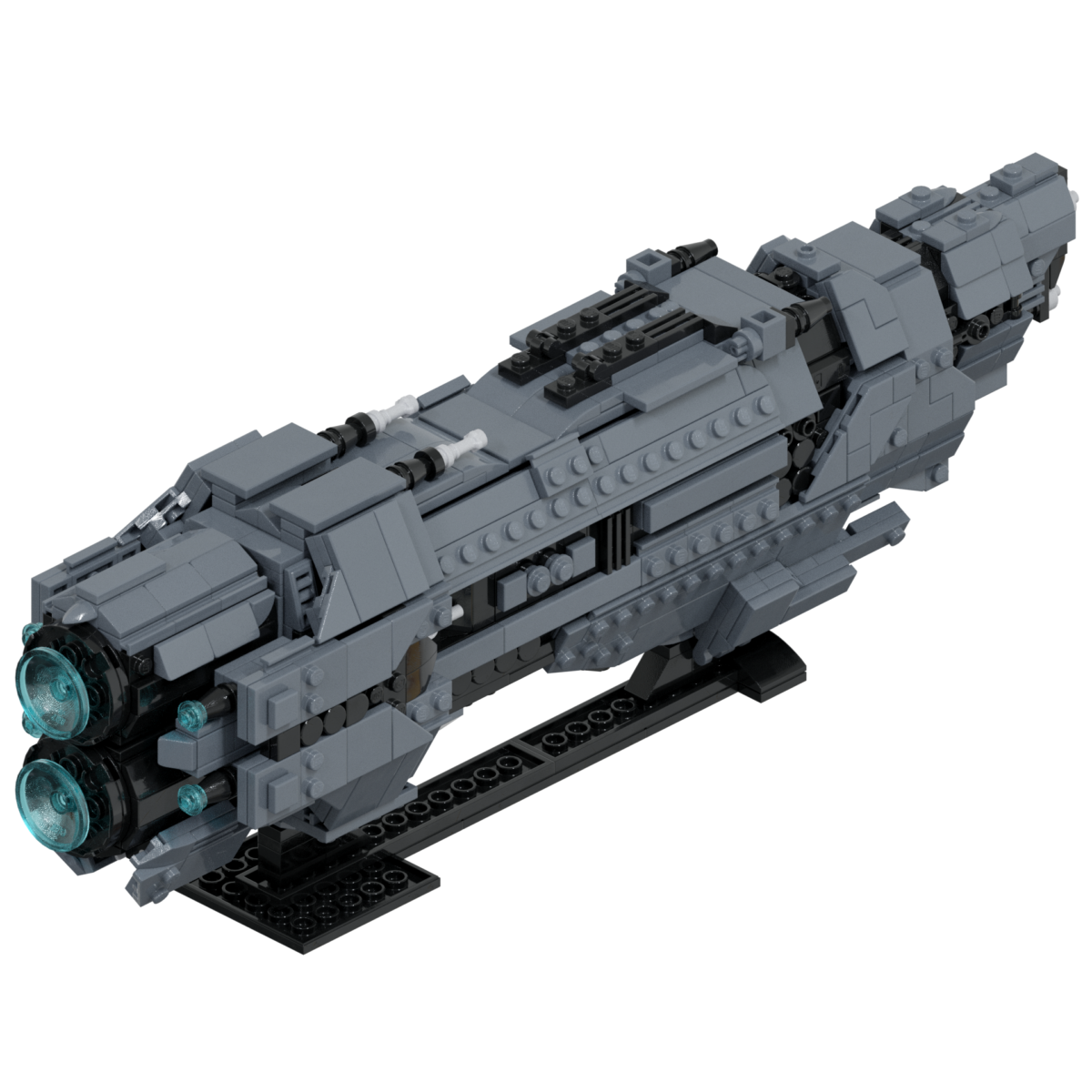 LEGO Marathon-class Heavy Cruiser Instructions / ky-e bricks