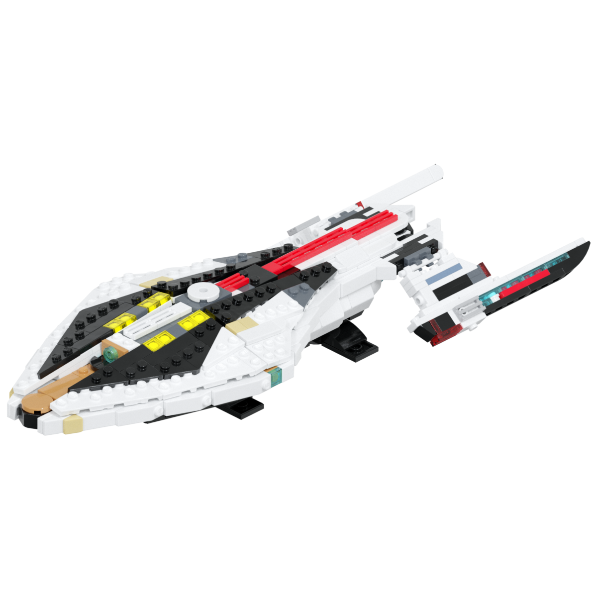 LEGO Pathfinder-class Long-Range Science Vessel Instructions / ky-e bricks