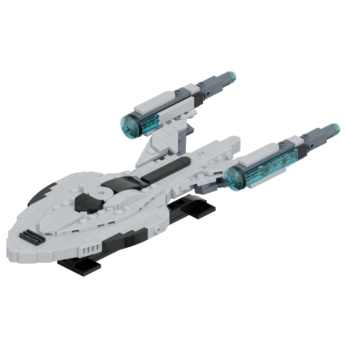 LEGO Protostar-class Experimental Vessel Instructions - ky-e bricks