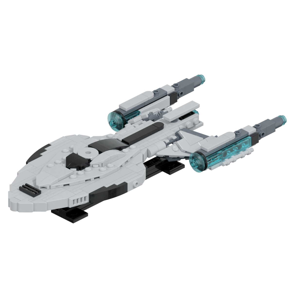 LEGO Protostar-class Experimental Vessel Instructions - ky-e bricks