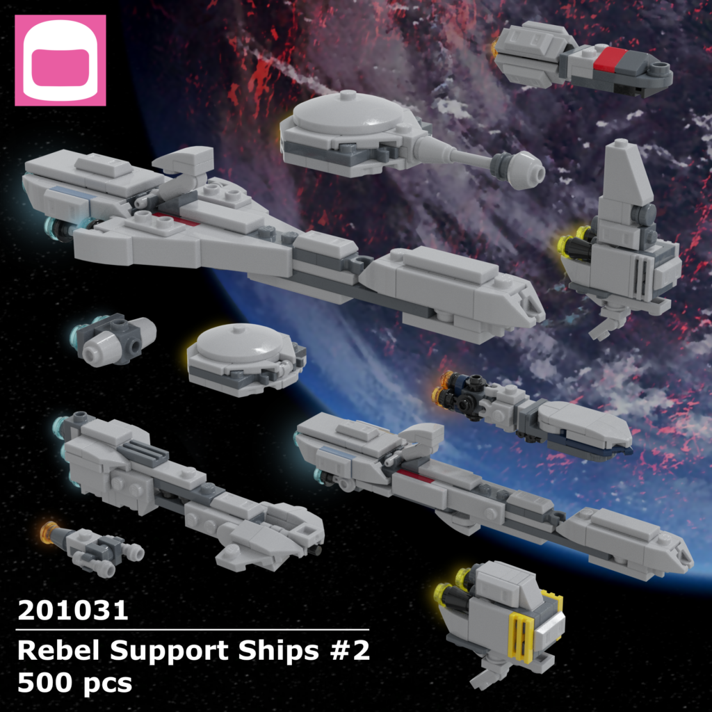 LEGO Moncton-class Orbital Weapon Platform Instructions - ky-e bricks