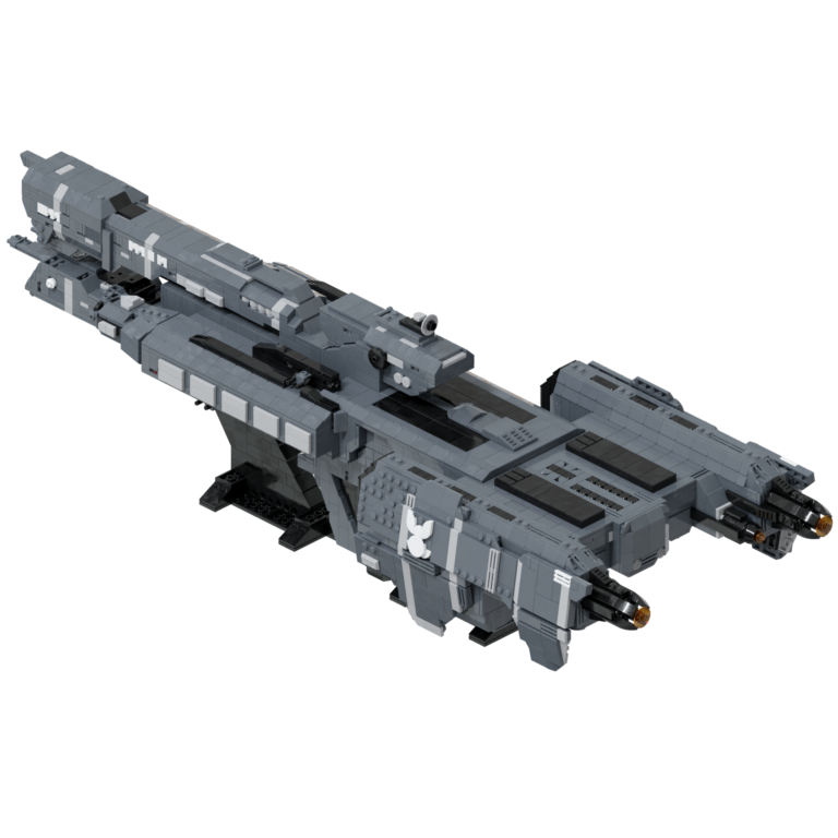 LEGO UNSC Forward Unto Dawn FFG-201 Instructions / ky-e bricks