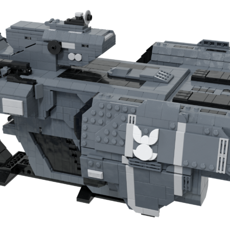 LEGO UNSC Forward Unto Dawn FFG-201 Instructions / ky-e bricks