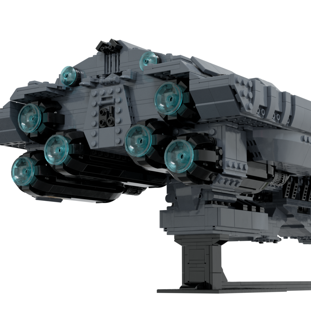 LEGO UNSC Spirit of Fire CFV-88 Instructions / ky-e bricks