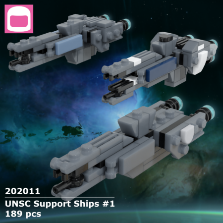 UNSC Support Ships #1 Instructions