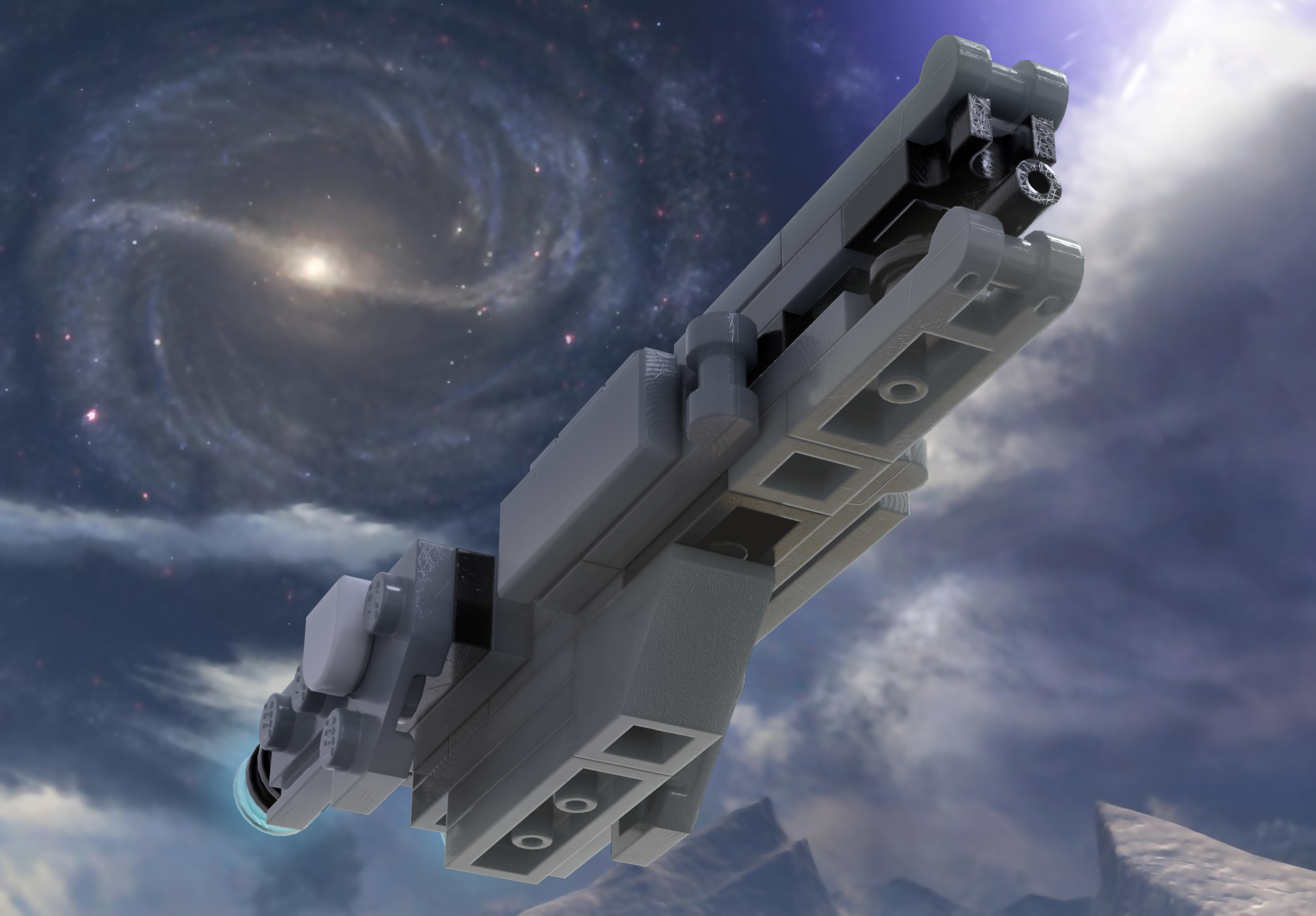 UNSC Support Ships #1  Lego spaceship, Lego halo, Lego ship