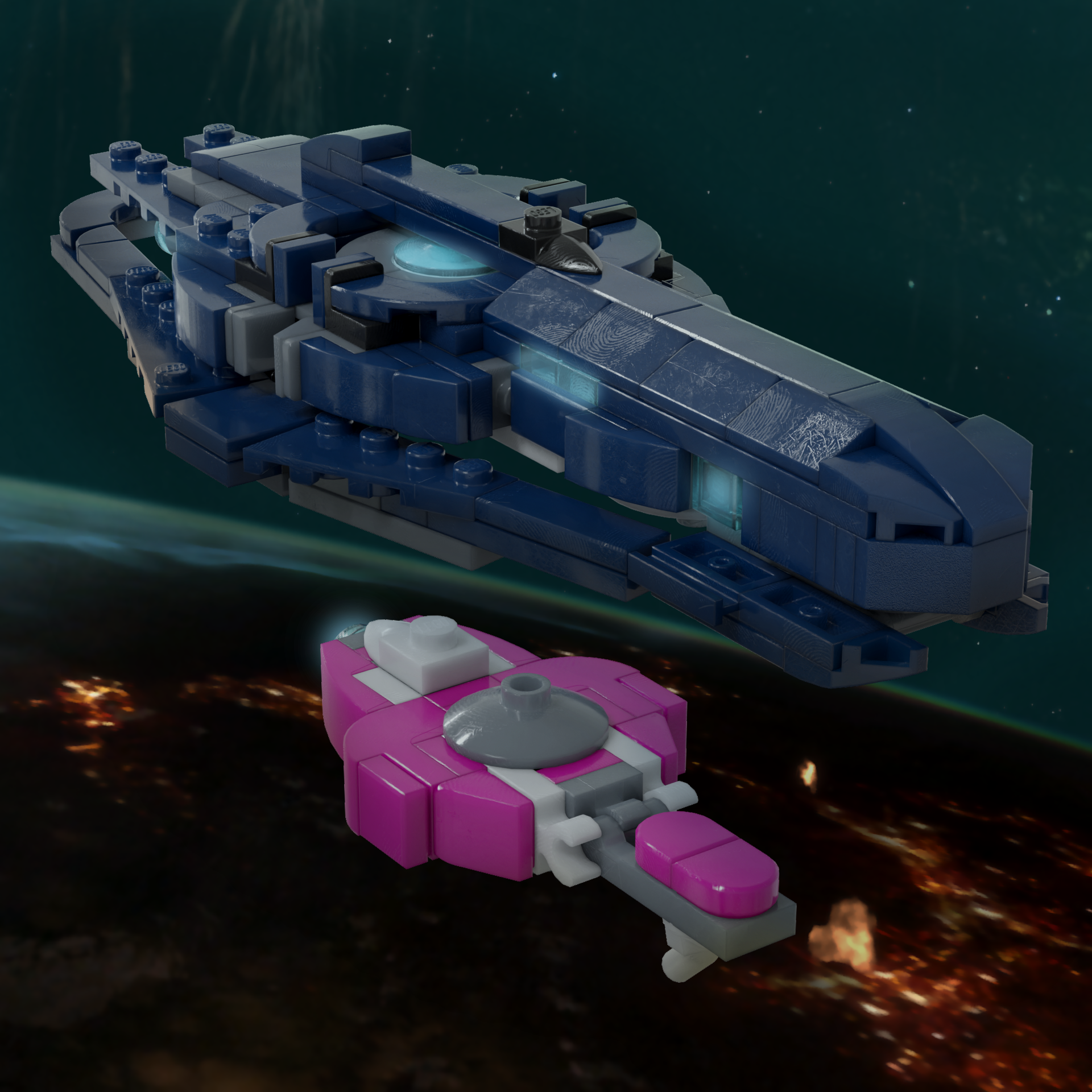 Covenant Support Ships #1 Instructions