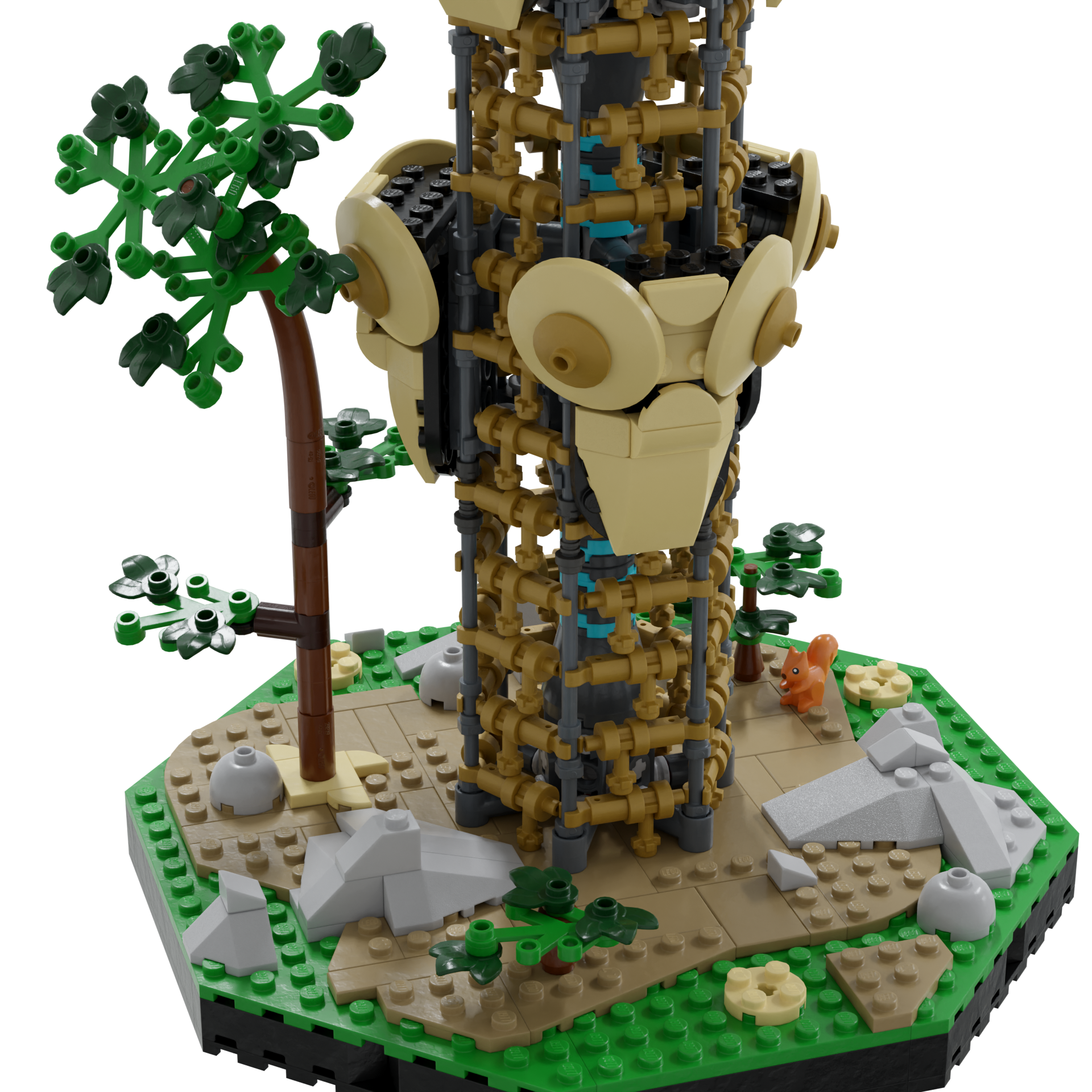 MOC] Sheikah Tower from The Legend of Zelda: Breath of the Wild