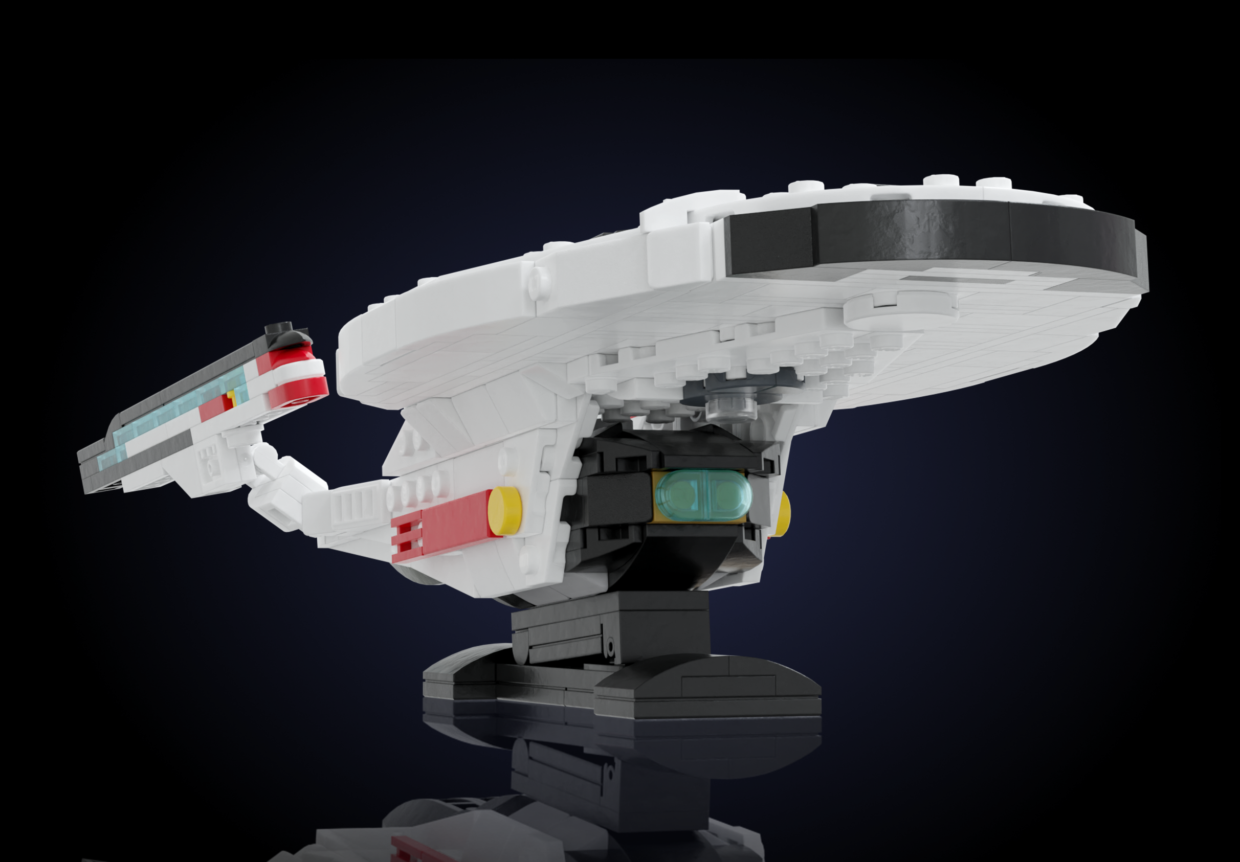LEGO USS Enterprise-F Instructions - bricks