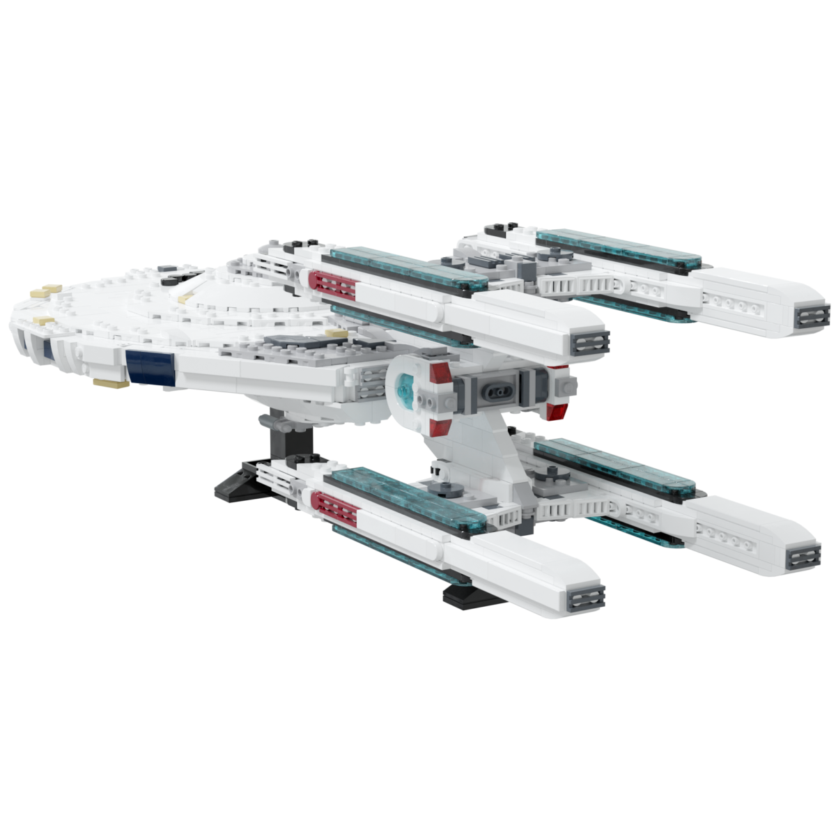 LEGO USS Stargazer NCC-2893 Instructions / ky-e bricks