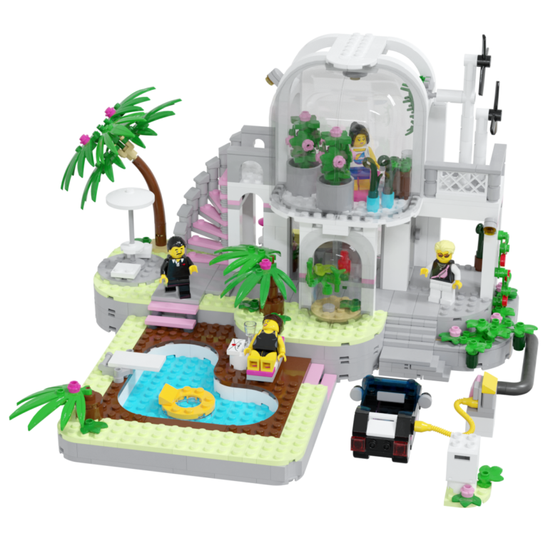 LEGO Poolside Paradise Instructions / ky-e bricks