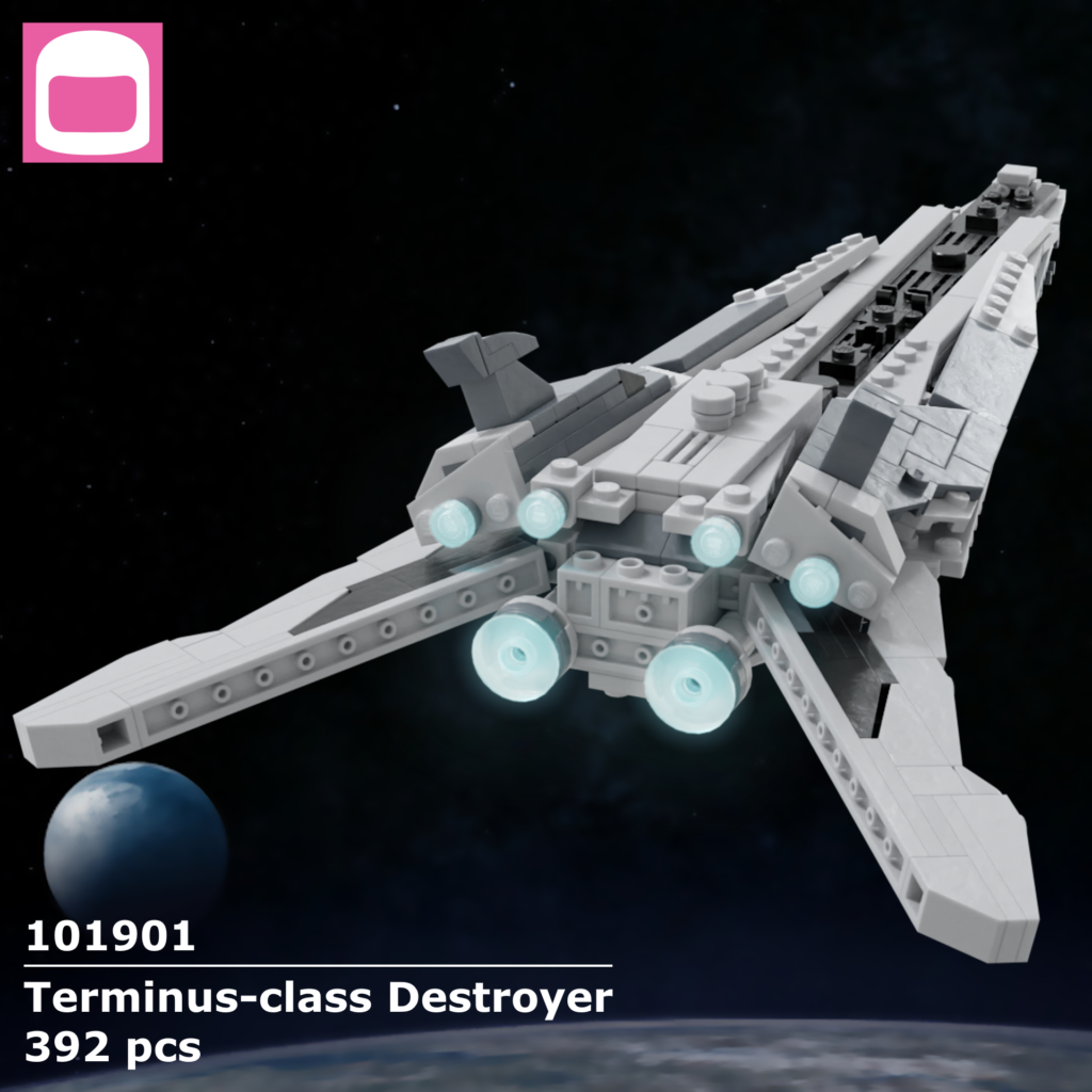 Lego Terminus-class Destroyer Instructions   Ky-e Bricks