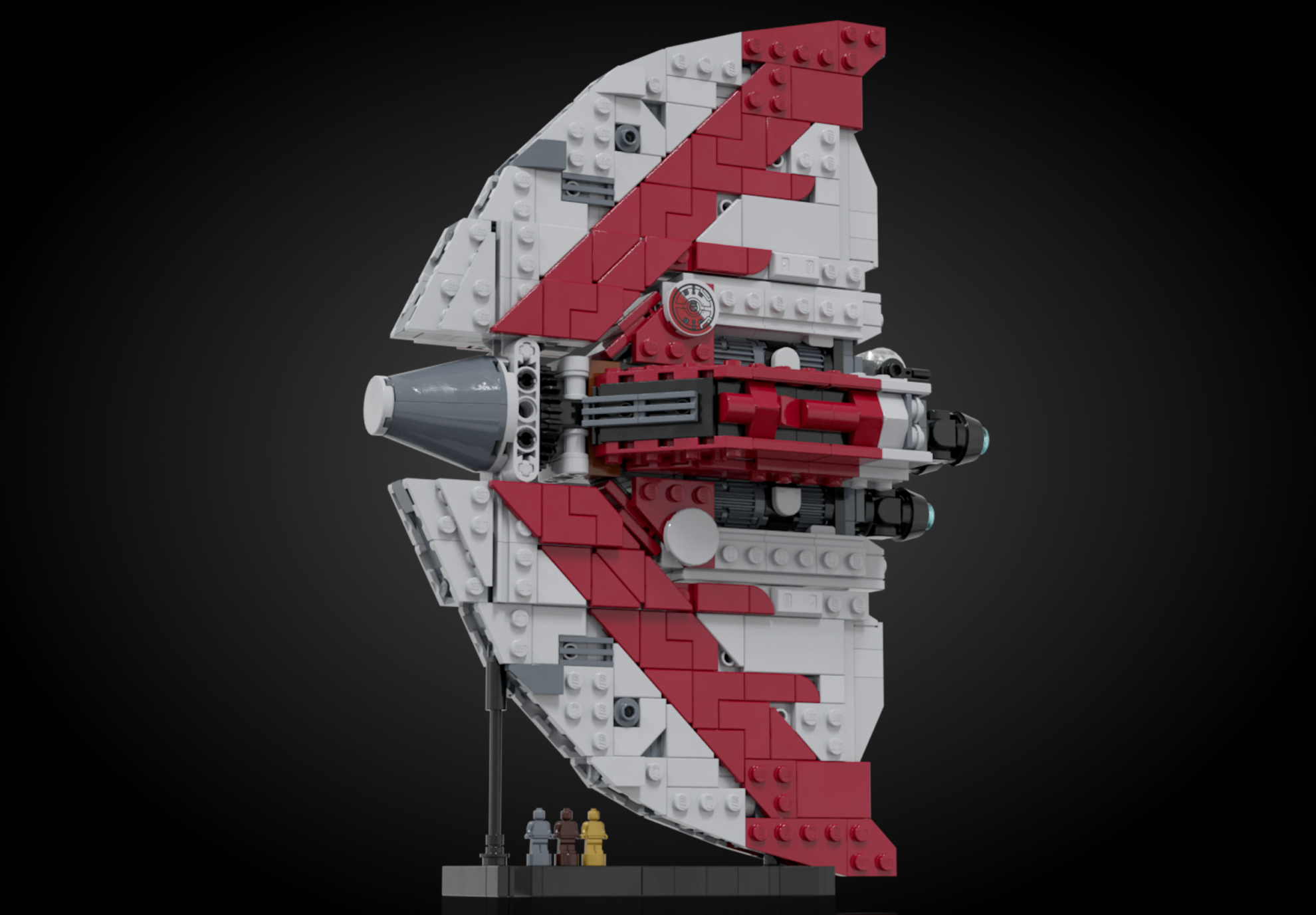 LEGO Ahsoka’s T-6 Shuttle Instructions / ky-e bricks