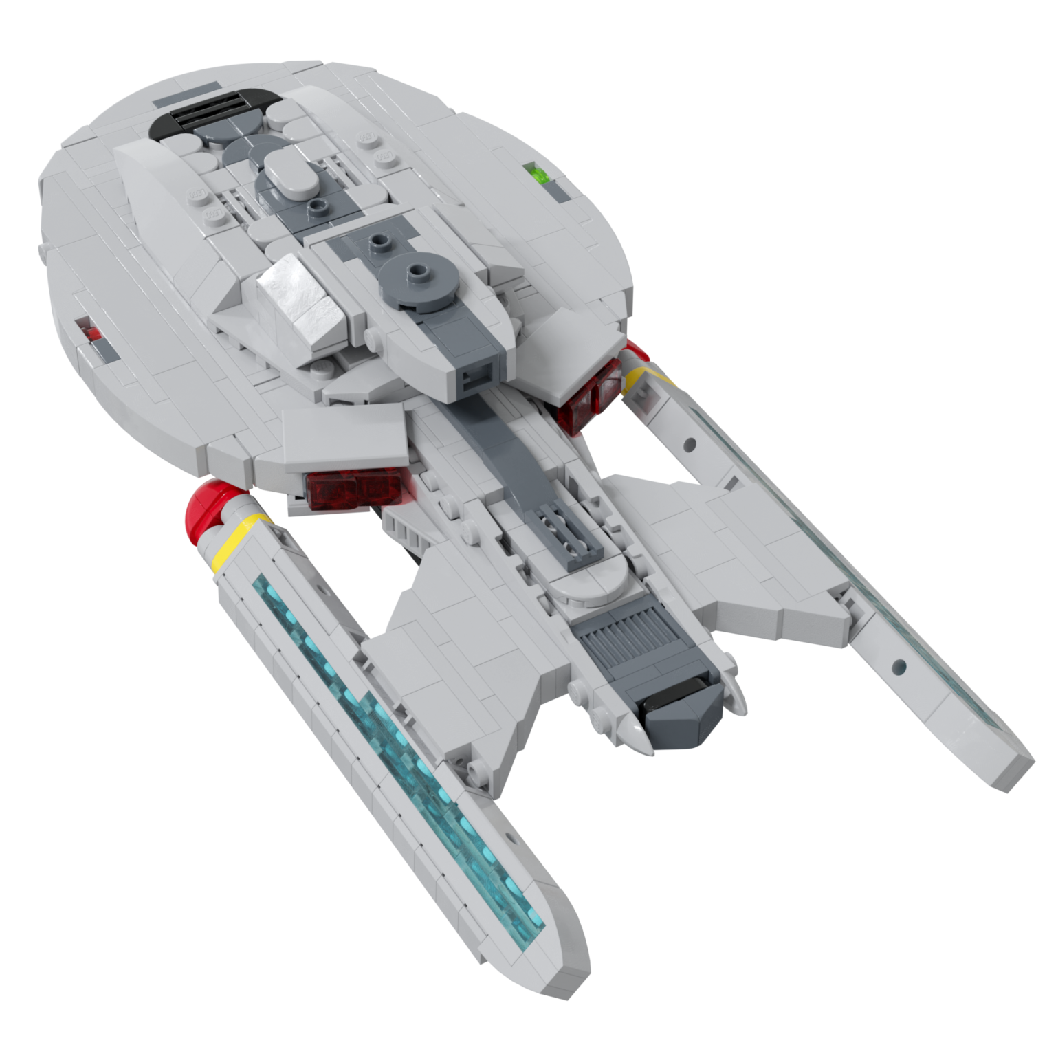 LEGO USS Titan Instructions / ky-e bricks