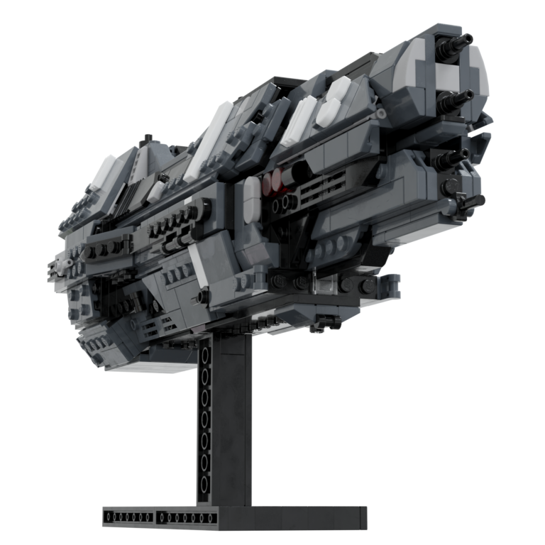 LEGO Valiant-class Super-Heavy Cruiser Instructions / ky-e bricks